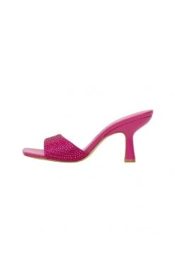 Mango BRILLY - Pantolette Hoch - Fuchsia | Damen