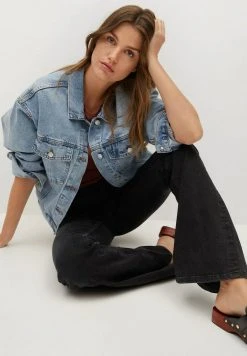 Mango FLARE - Flared Jeans - Black Denim | Damen -Mango Populaire Boutique 6dc05c63ff9843dab38a13891ca5fc5c