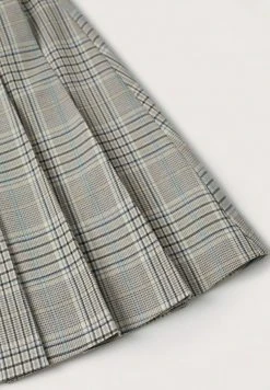 Mango KRISTY - Faltenrock - Grau | Damen -Mango Populaire Boutique 6dca57653abb4bfa835aa77aefe38521