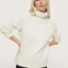 Mango SERENAC - Strickpullover - Gebroken Wit | Damen -Mango Populaire Boutique 6df4d5266053402cbf6fe816e616cafc
