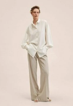 Mango CHILL-A - Hemdbluse - Blanc Cassé | Damen -Mango Populaire Boutique 6ed6d7e01656449a907f990fb76f2ebb