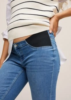 Mango MTERNITB-I - Jeans Skinny Fit - Medium Blue | Damen -Mango Populaire Boutique 6ed87637e97d4b6a8d45726dea15dcf0