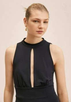 Mango Damen Jumpsuit - Zwart 13 Mango Damen Jumpsuit - Zwart -Mango Populaire Boutique 6ee518d4db164d35b31a8424dc66f3f8