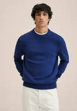 Mango TEXAS - Strickpullover - Elektrischblau | Herren