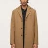Mango HAKE - Kurzmantel - Marron Moyen | Herren -Mango Populaire Boutique 709a4ed934ed44fe978963a9da7e28f6