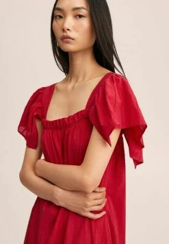 Mango RUFU-H - Freizeitkleid - Rood | Damen -Mango Populaire Boutique 70d8bf4febcf4718819c84a98779babe