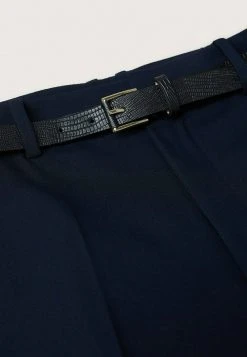 Mango Chino - Bleu Marine Foncé | Damen -Mango Populaire Boutique 70e7c195abd14093810cad153c20e239