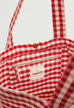Mango CANNES - Shopping Bag - Rood | Damen -Mango Populaire Boutique 7137b06c90f444ffb42ab3f60e0e7ab2