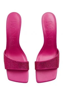 Mango BRILLY - Pantolette Hoch - Fuchsia | Damen -Mango Populaire Boutique 7145adf749384610b8e8c3f39eab888a