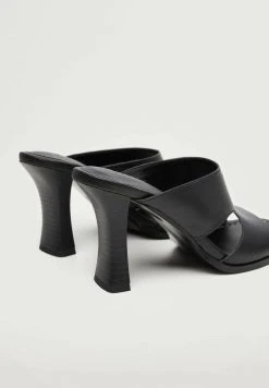 Mango TEA - Pantolette Hoch - Noir | Damen -Mango Populaire Boutique 7195705b4f874241afccb3f749d21526