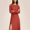 Mango Maxikleid - Rouge | Damen -Mango Populaire Boutique 71a65e1550174d25bdd7b4e682433914
