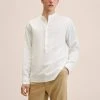 Mango BOLAR - Hemd - White | Herren -Mango Populaire Boutique 71ac3f2a22d6456ea2a6e3cfe4f5bef9