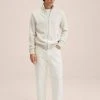 Mango Herren BINGER - Strickjacke - Ice Grey