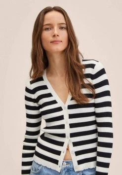 Mango CROCHY - Strickjacke - Ecru | Damen