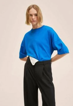 Mango Damen SITA - T-Shirt Basic - Bleu Nuit