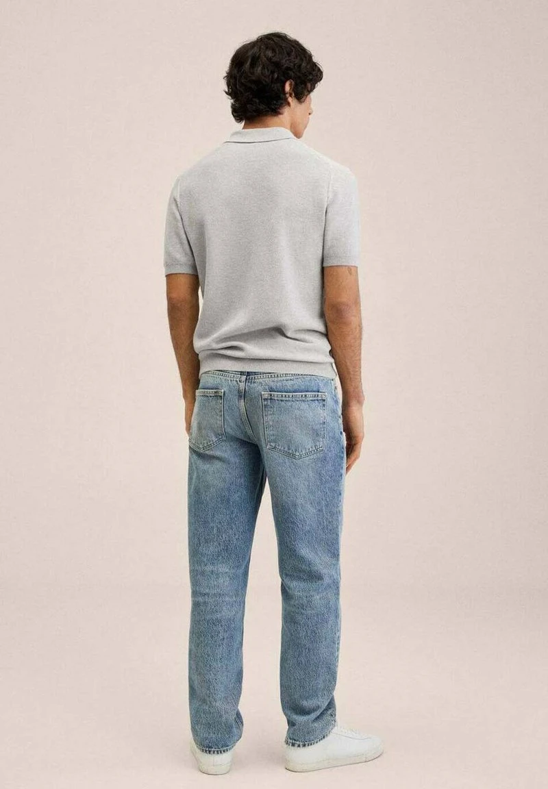 Mango GOYA - Poloshirt - Medium Heather Grey | Herren 5 Mango GOYA - Poloshirt - Medium Heather Grey | Herren – Bild 3