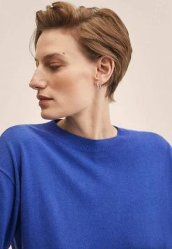 Mango LUQUITA - T-Shirt Basic - Blue | Damen -Mango Populaire Boutique 73352769e13e41a28a73595a1b2ca54a