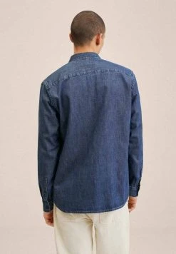 Mango TERSANE - Hemd - Mittelblau | Herren -Mango Populaire Boutique 735f3f54dd3640eb9d62c15b04361d72