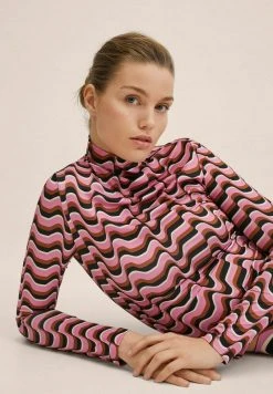 Mango ONDA - Langarmshirt - Pink | Damen -Mango Populaire Boutique 7392ebd2547d4b538ced330afdc49959