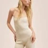 Mango KOURTNEY - Jumpsuit - Open Beige | Damen -Mango Populaire Boutique 73e1aea18c4a4764b70837850b0a9dd6