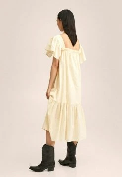 Mango RUFU-H - Freizeitkleid - Cremeweiß | Damen -Mango Populaire Boutique 73f0eea38967467e941b411c3c75fe76