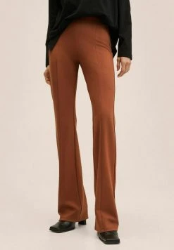 Mango DELFIN2 - Stoffhose - Burnt Orange | Damen -Mango Populaire Boutique 75800a9b68ce4fe593eb5e876f7fc042