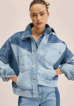 Mango VIBEKE - Jeansjacke - Middenblauw | Damen -Mango Populaire Boutique 7601f71a6567433d95280a0f8263945f