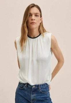 Mango CALIZA - Top - Ecru | Damen
