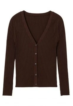 Mango Damen LISA - Strickjacke - Chocolat -Mango Populaire Boutique 773bafcea14145d0bbb2de23232b456e