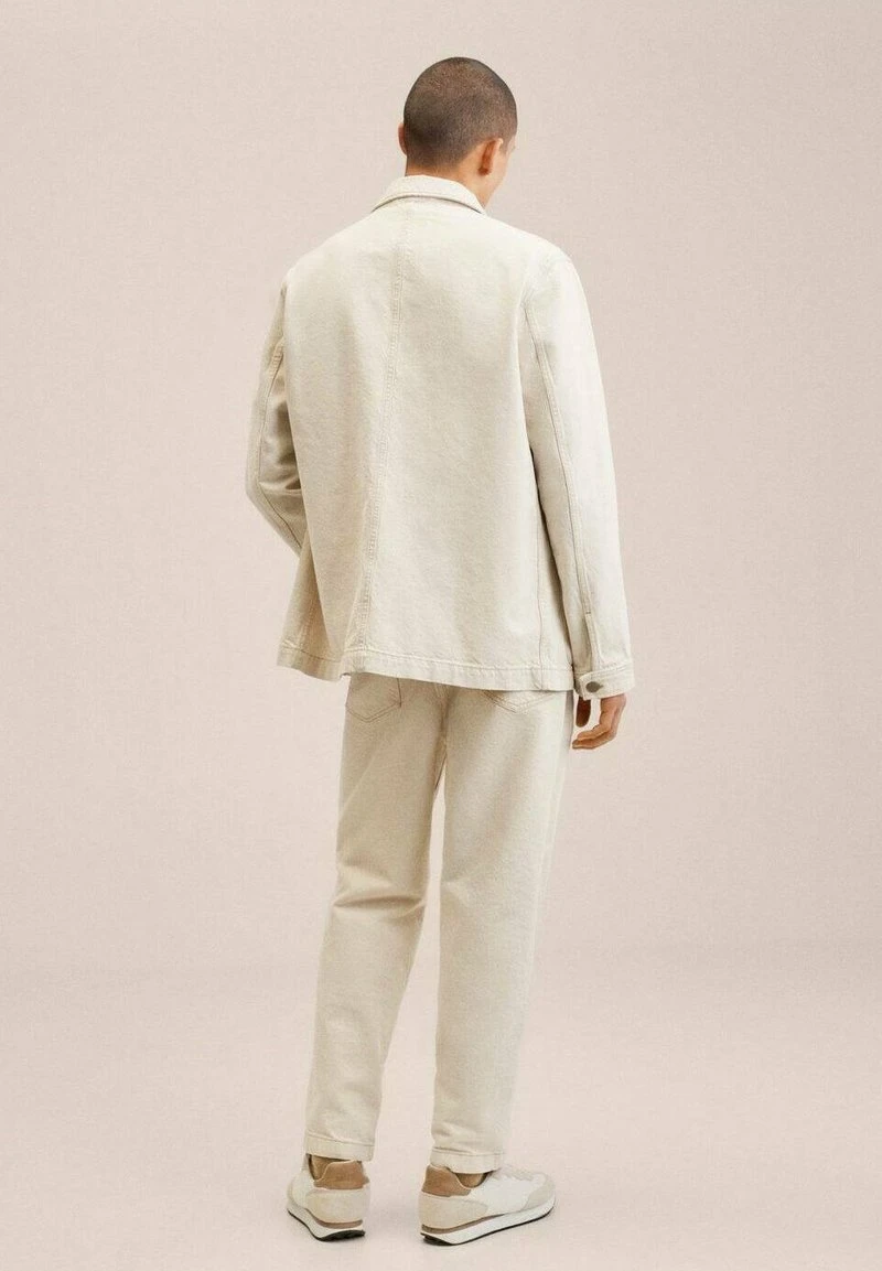 Mango Herren Jeans Relaxed Fit - écru 5 Mango Herren Jeans Relaxed Fit - écru – Bild 3