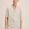 Mango CANNES - Hemd - Beige | Herren