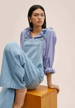 Mango MARIELA - Latzhose - Bleu Moyen | Damen 13 Mango MARIELA - Latzhose - Bleu Moyen | Damen -Mango Populaire Boutique 788c1ecc6961456181c0e442839416fd