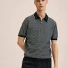 Mango Poloshirt - Nero | Herren -Mango Populaire Boutique 78c3256c7ddd478b810cfbb4ec4f557f