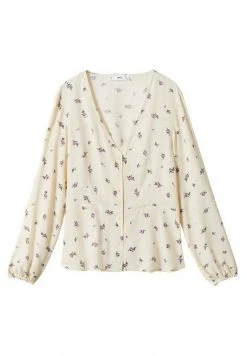 Mango FLAPY - Bluse - Ecru | Damen -Mango Populaire Boutique 792fa6e5f53f4053af1a706182e44403