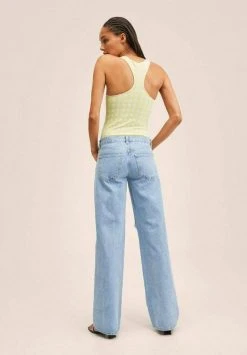 Mango GINA - Top - Neongeel | Damen -Mango Populaire Boutique 7966f44885ce4943ae5fc59eba9ec116