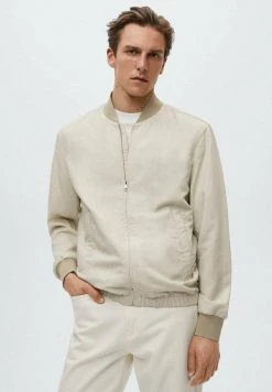 Mango MARIO - Bomberjacke - Beige | Herren