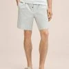 Mango TIBER - Shorts - Gris Glacé | Herren