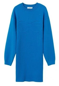 Mango Etuikleid - Elektrischblau | Damen -Mango Populaire Boutique 79e2ffa37d96479185d6d66da3cecc00
