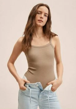 Mango SALOM - Top - Middenbruin | Damen