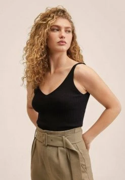 Mango GIMNASTI - Top - Noir | Damen