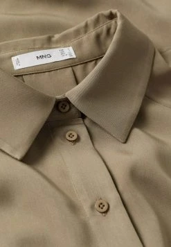 Mango MOMO-A - Hemdbluse - Marrón Medio | Damen -Mango Populaire Boutique 7addb1817667476e8fbd5684574543aa