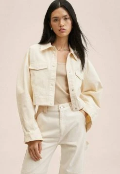 Mango GEORGE - Jeansjacke - Ecru | Damen