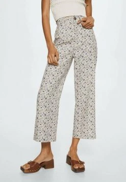 Mango Damen Chino - écru