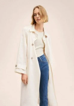 Mango COPITO - Trenchcoat - White | Damen