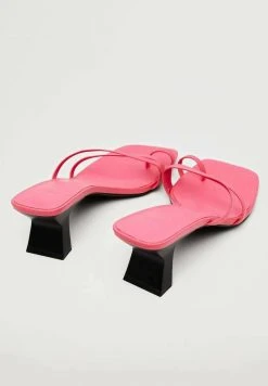 Mango TWO - Zehentrenner - Rose | Damen -Mango Populaire Boutique 7c9f80afa6bd4a9e9796c21bdad259c1