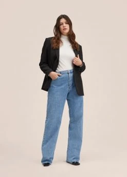 Mango Damen NORA - Flared Jeans - Mittelblau -Mango Populaire Boutique 7cc03b7edaaf428dab79e67cf95c3533