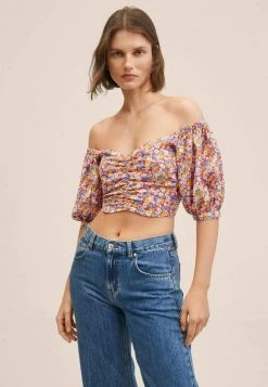 Mango PISA-L - Bluse - Rouge | Damen