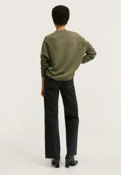 Mango MILENA - Langarmshirt - Kaki | Damen -Mango Populaire Boutique 7d6e5c4d2a6a4970afcab3fb7e32628d