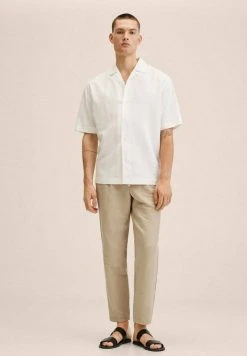 Mango Herren CORD - Stoffhose - Beige