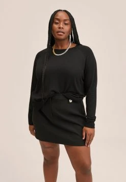 Mango LUCCA - Strickpullover - Svart | Damen -Mango Populaire Boutique 7dfaa64d3fd844c88b38b61dbca32ca7